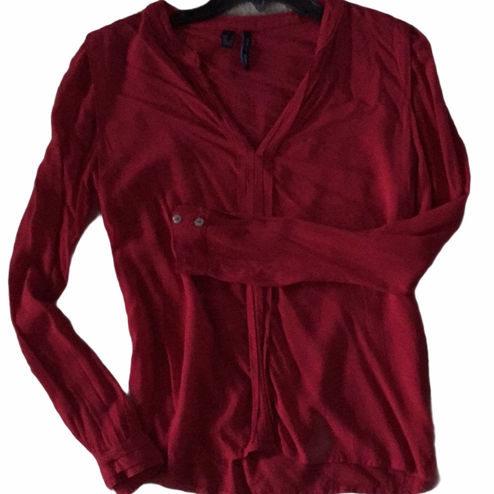 MNG Brand Classy Red Blouse
